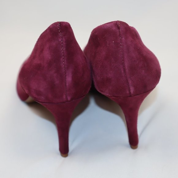 Gianni Bini Maroon Suede Pointed Heels Pumps Women's Size 7-NWOT - Picture 4 of 8